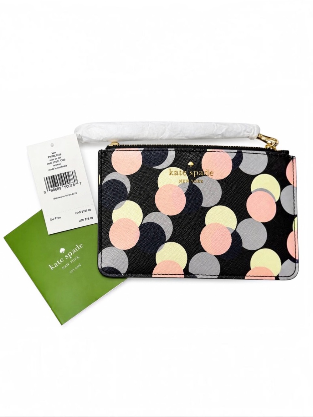 Kate Spade - Gallery Drive Kerr Dots wristlet - Picture 1 of 5
